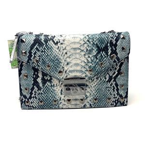 Badgley Mischka Vegan Snake Leather Bag NWT